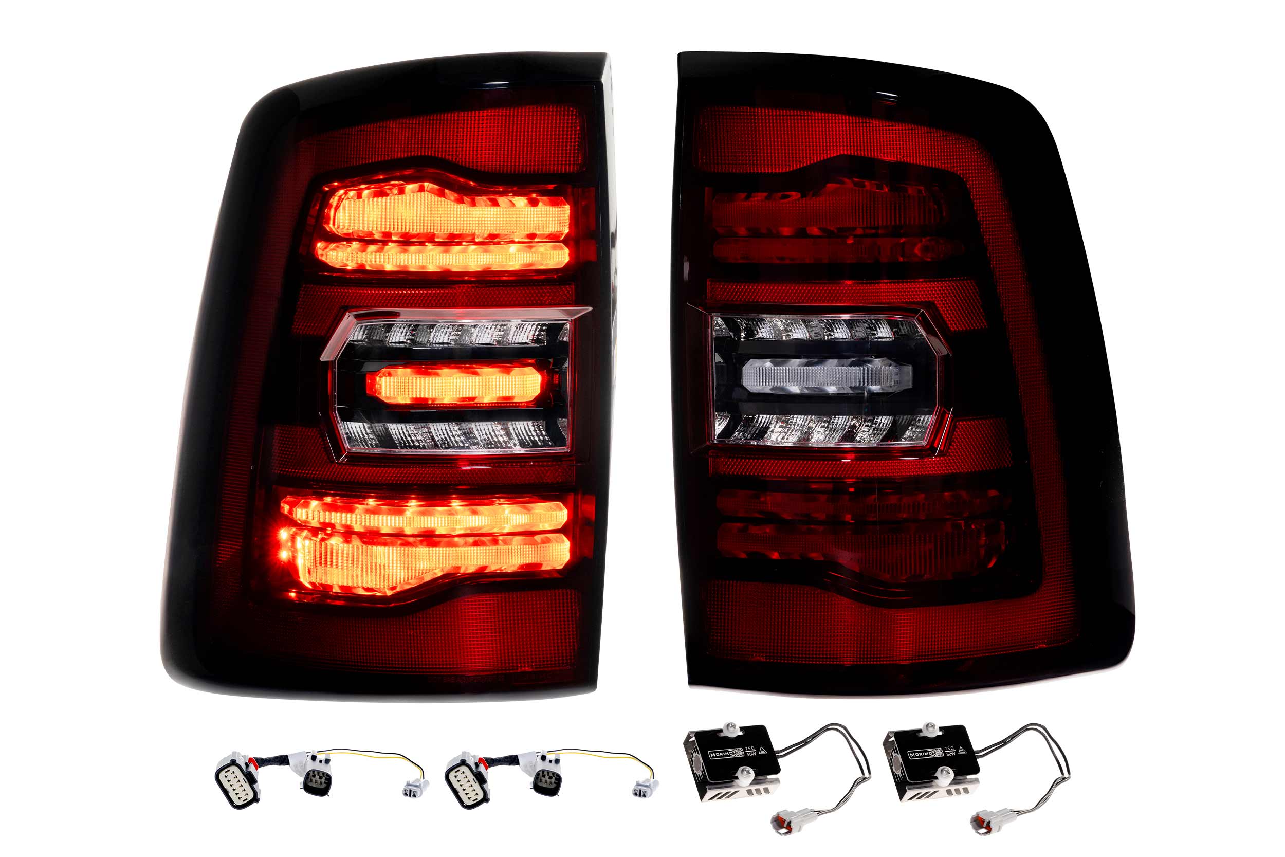 Ram HD (19+) XB Red LED Tail Lights | LF752